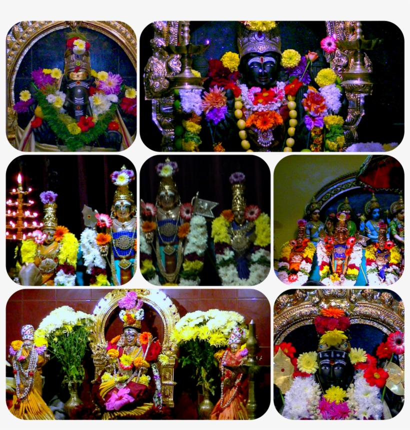 Karthigai Festival @ Sri Raja Rajeswari Amman Temple, - Floral Design, transparent png download