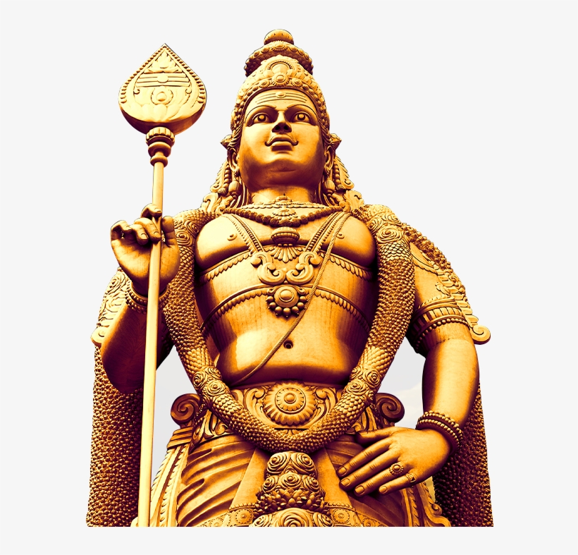Thaipusam Statue - Batu Caves, transparent png download