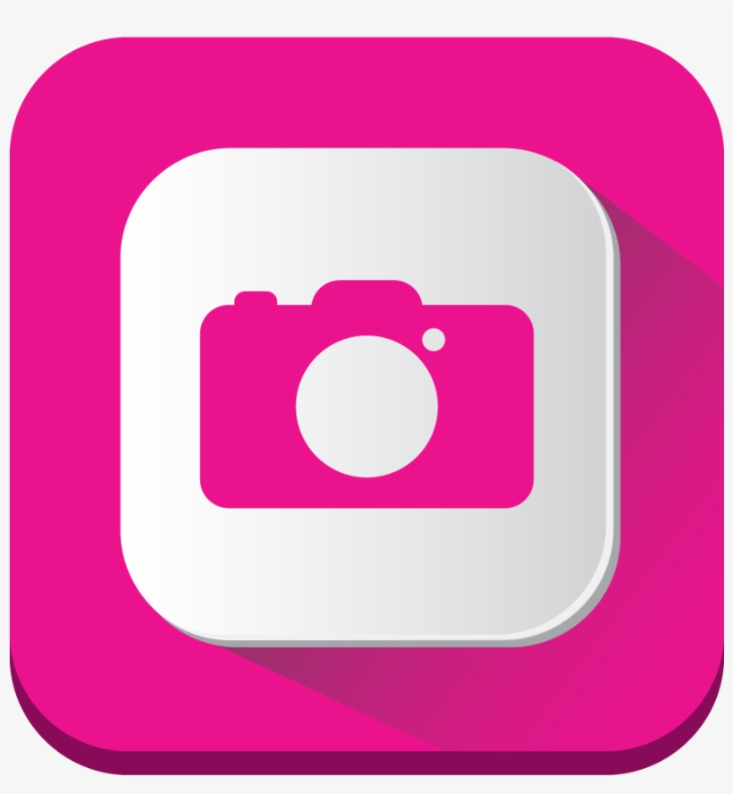 Camera Icon - Camera Logo Pink, transparent png download