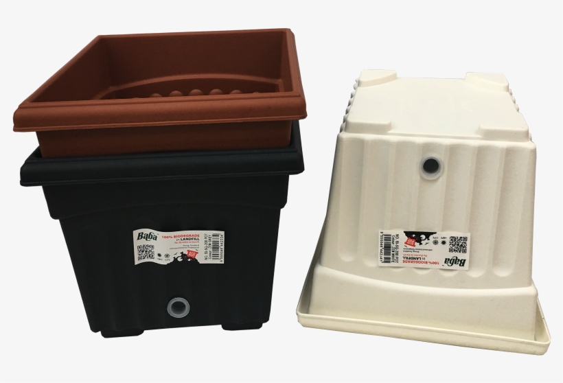 Self Watering Flower Pot Bi Sq - Box, transparent png download