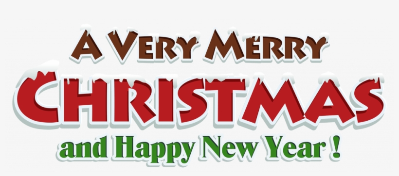 Happy Christmas Text Png - Merry Christmas Text Png, transparent png download