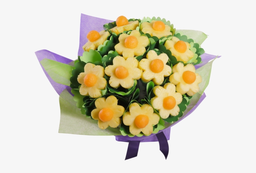 Pineapple Flower Bouquet Pineapple Flower Bouquet - Bouquet, transparent png download