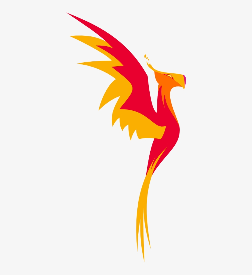 Svg Black And White Stock Artist Imageconstructor Safe - Phoenix Simple, transparent png download