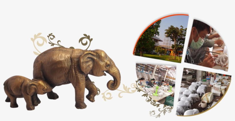 Chiangmai Resin,resin Chiangmai,manufacturer Of Polyresin - Indian Elephant, transparent png download