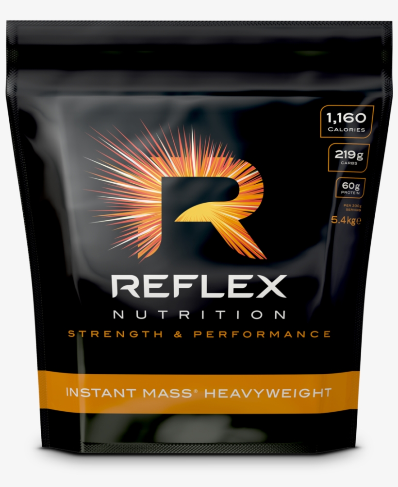 Reflex Nutrition Instant Mass Heavyweight, transparent png download