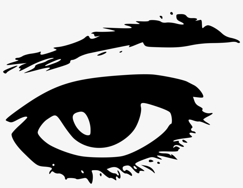 Black Design Png - Black And White Eyes Clipart, transparent png download