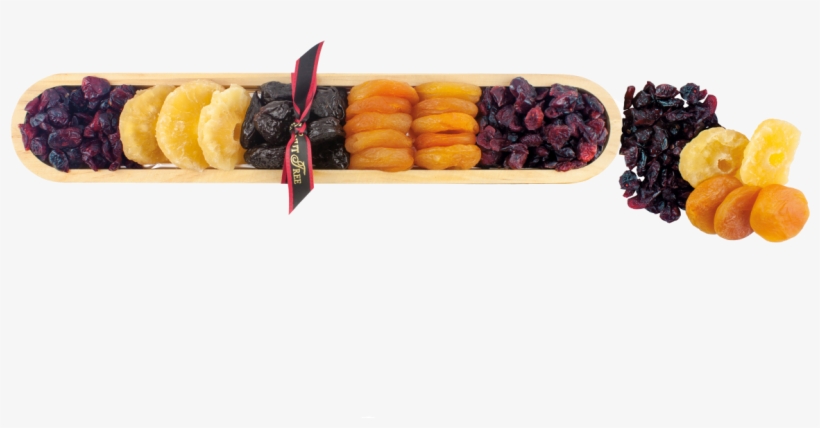 Medium Wooden Tray Filled With A Selection Of Dried - Chocolate, transparent png download