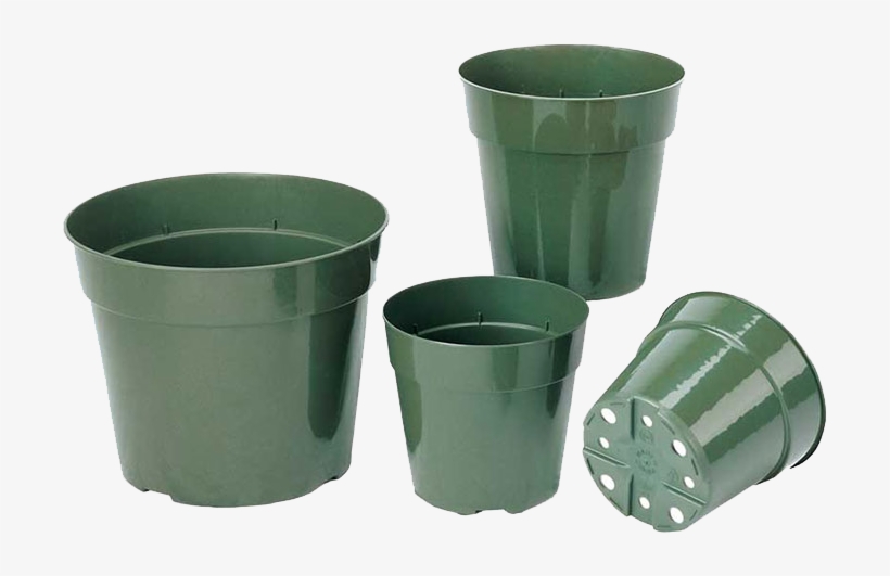 Flower Pots - Plastic Pots, transparent png download