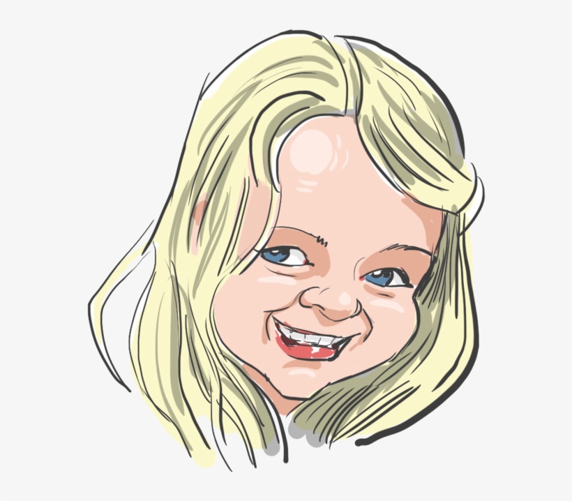 Cartoon Picture Colour Place Setting Card - Cartoon, transparent png download