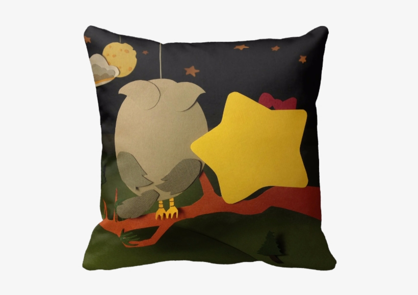 Moonlight Chat Pillow - Throw Pillow, transparent png download