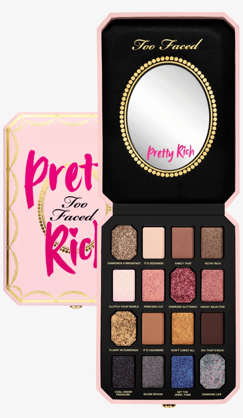 Pretty - Too Faced Pretty Rich Palette, transparent png download