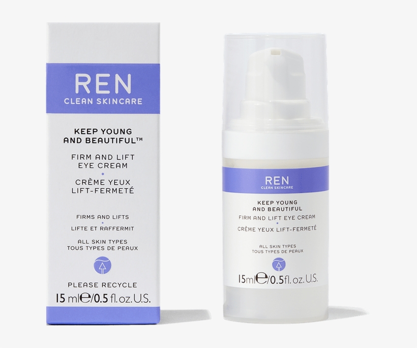 Ren Clean Skincare Keep Young And Beautiful™ Firm And - Cosmetics, transparent png download