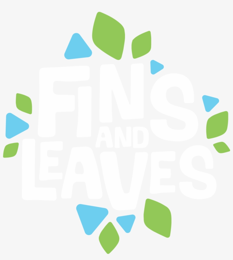 Fins And Leaves Fins And Leaves - Graphic Design, transparent png download