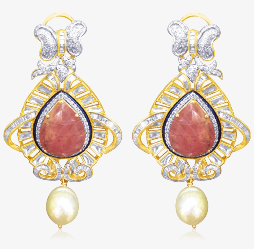18kt - Earrings, transparent png download