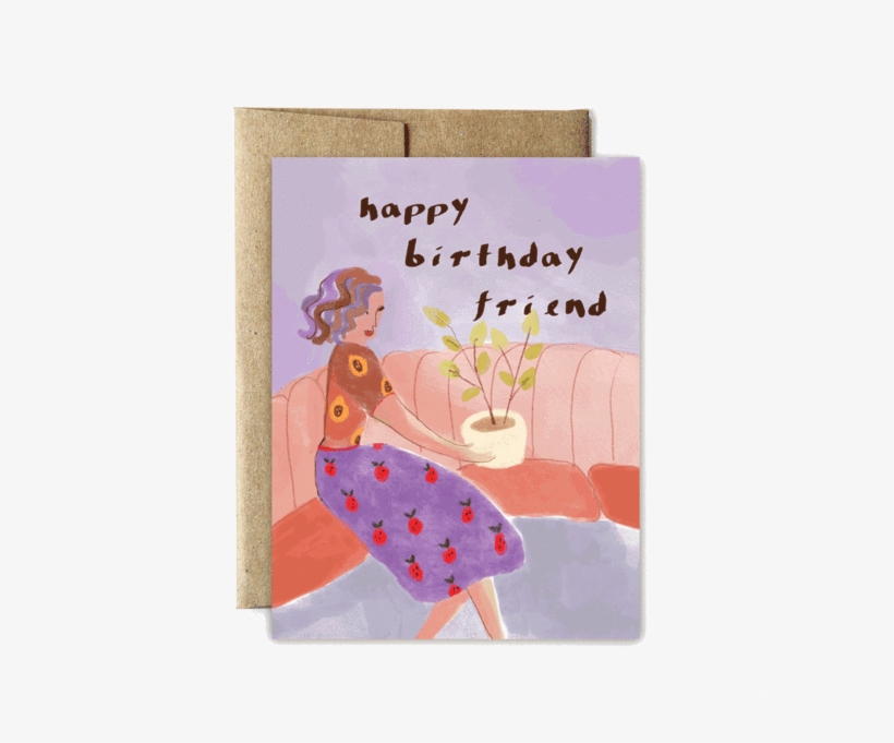 Friend Birthday - Christmas Card, transparent png download