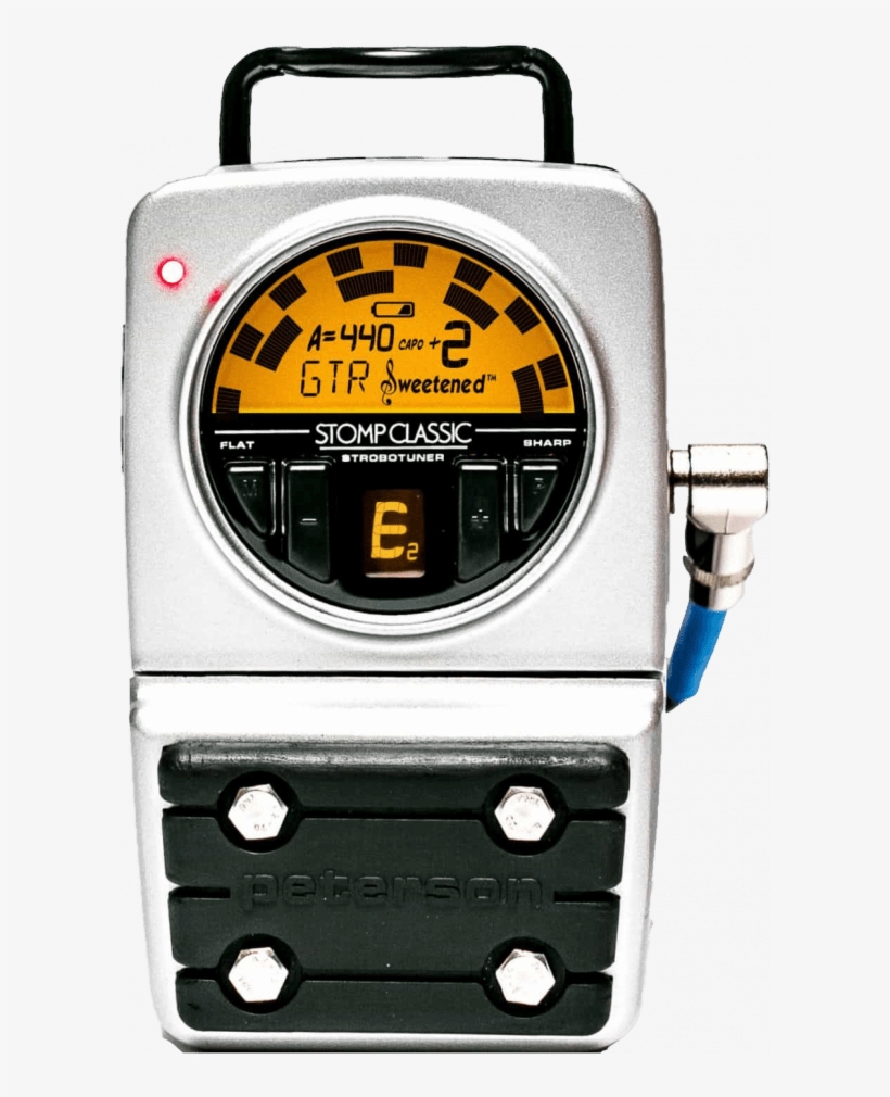 Peterson Stomp Classic Tuner - Peterson Strobe Pedal Tuner, transparent png download