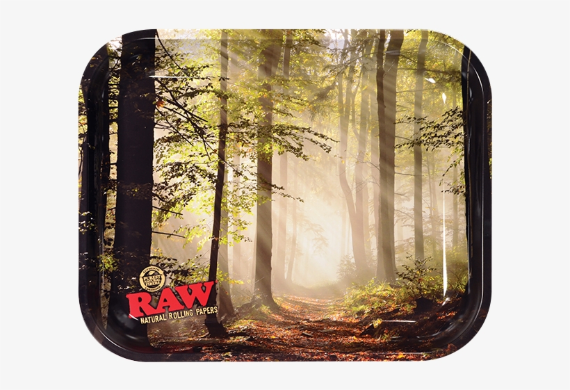 Raw Large Forest Rolling Tray - Raw Forest Rolling Tray, transparent png download