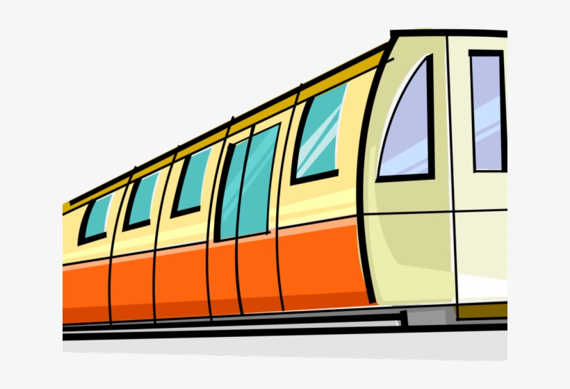 Subway Clipart Indian Railway - Subway Clip Art, transparent png download