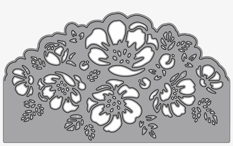 Romantic Bouquet - Elizabeth Craft Metal Die Romantic Bouquet, transparent png download