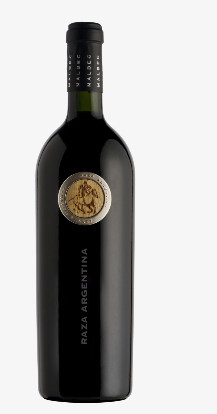 Lariojana Packshot Raza Superpremium Malbec - Wine Bottle, transparent png download