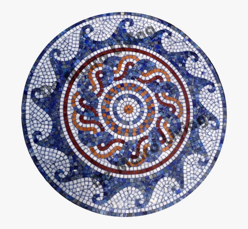 Lapis Lazuli Mosaic Art - Islamic Designs And Patterns, transparent png download