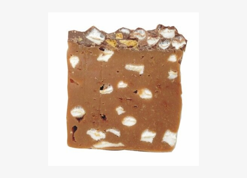 Rocky Road Fudge Slice - Fudge, transparent png download
