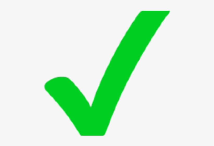 Green Tick Clipart Transparent Background, transparent png download