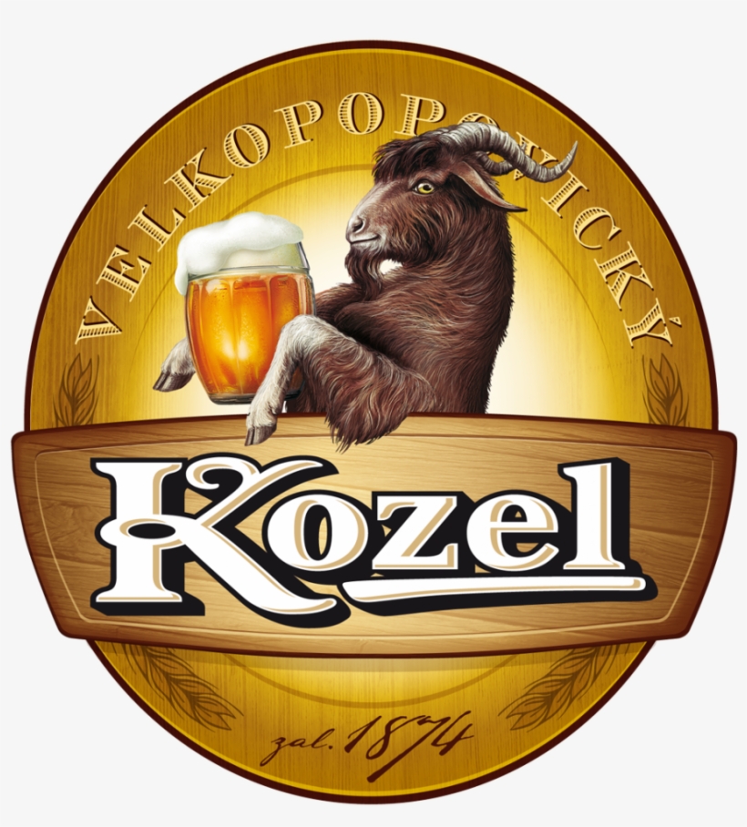 "velkopopovicky Kozel" Is Just Kp's Name Written In - Velkopopovický Kozel, transparent png download
