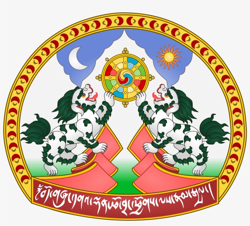 Emblem Of Tibet - Tibet Emblem, transparent png download