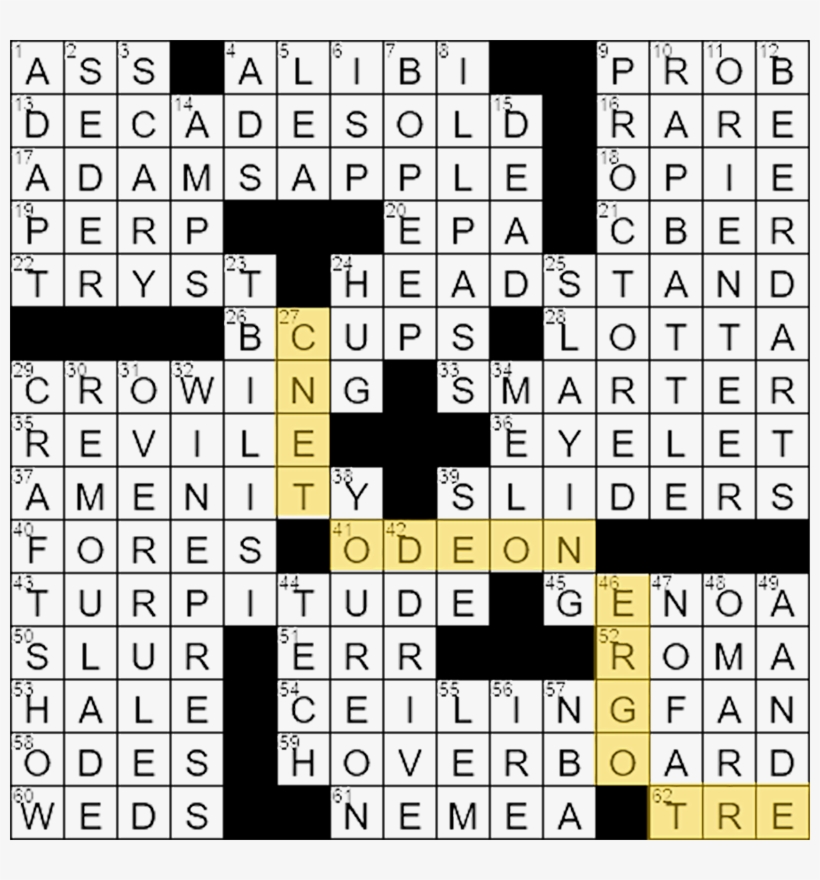 If I Do That, Here's What The Grid Looks Like - Crossword, transparent png download