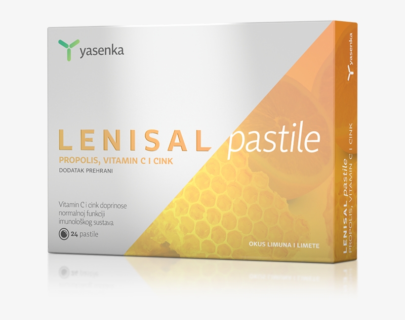 Lenisal Lozenges Propolis, Vitamin C And Zinc - Book Cover, transparent png download