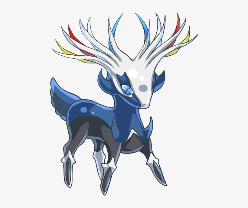 Chibi Xerneas - Baby Xerneas PNG Image | Transparent PNG Free ...