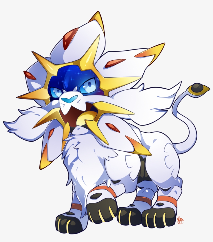 “little Sun Lion~ ” - Solgaleo Chibi, transparent png download