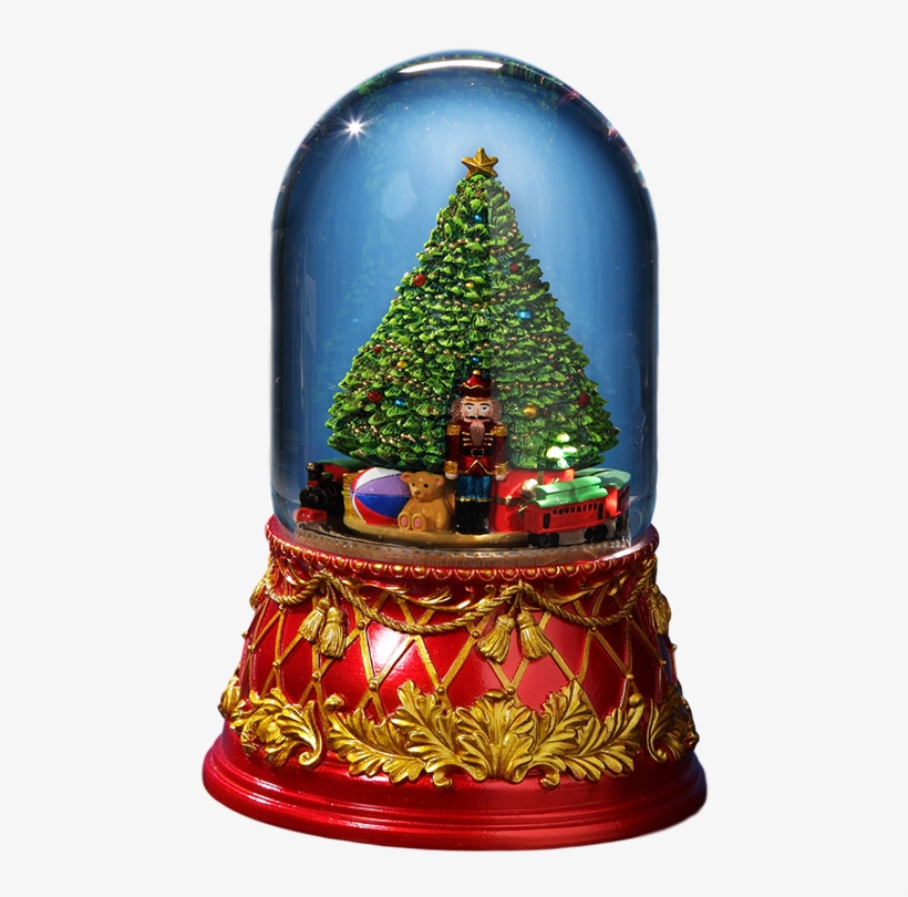 Nutcracker Tree 120mm Domed Water Globe - Christmas Tree, transparent png download