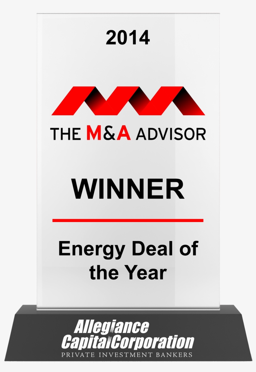 2014 Ma Energy Deal - M&a Advisor, transparent png download