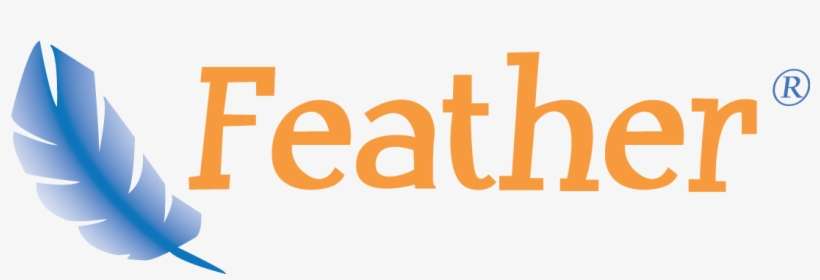 Feather Logo - Graphic Design, transparent png download