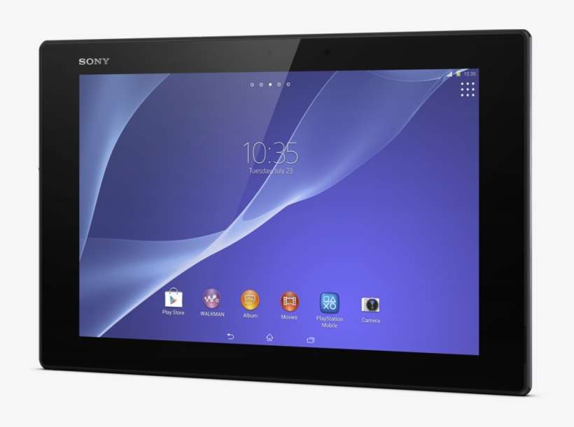 Sony Xperia Z2 Tablet Available From Verizon Wireless - Sony Tablet Cracked Screen, transparent png download
