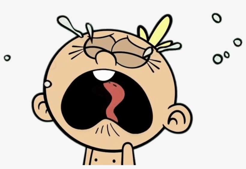 Baby Lily Loud Crying - Leon Loud Llorando, transparent png download