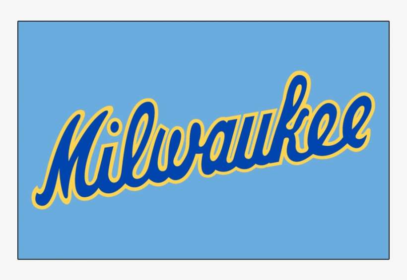 Milwaukee Brewers Logos Iron On Stickers And Peel-off - Calligraphy, transparent png download