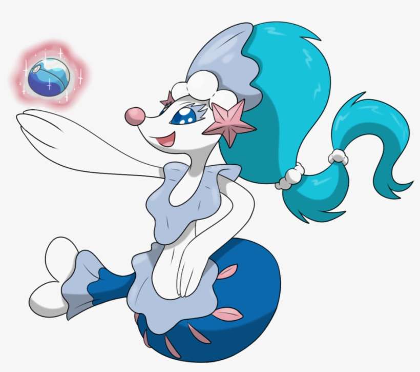 Primarina Pokemon By Spitfire740-damv8v7 - Pokemon With Blue Tail, transparent png download