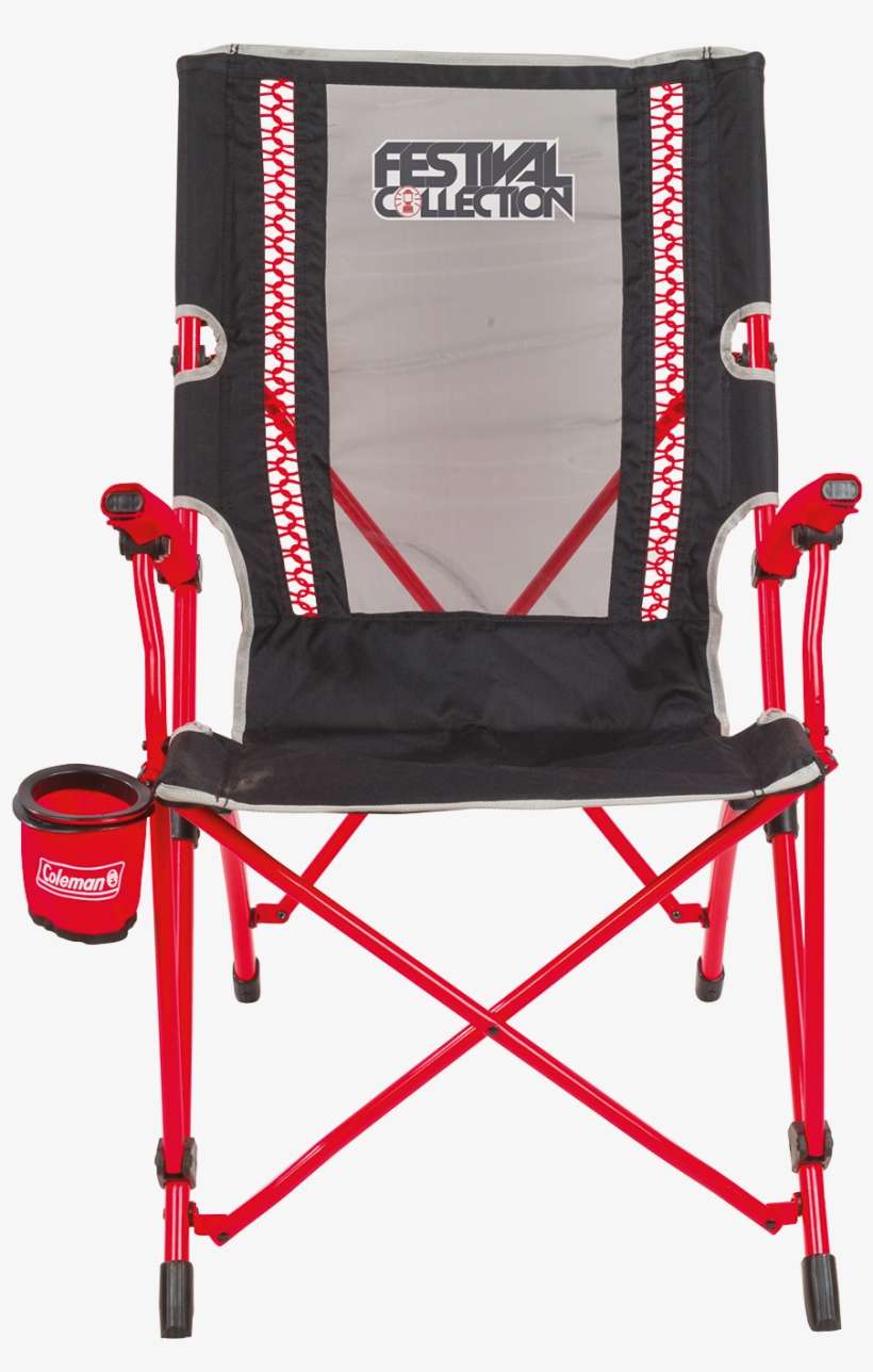 Coleman® Festival Collection Bungee Folding Chair, - Folding Chair, transparent png download