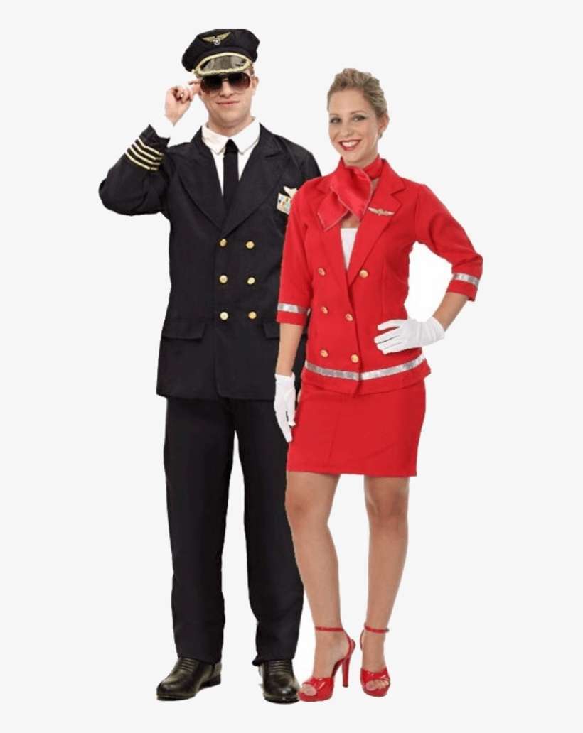 Air Hostess Costume Png, transparent png download