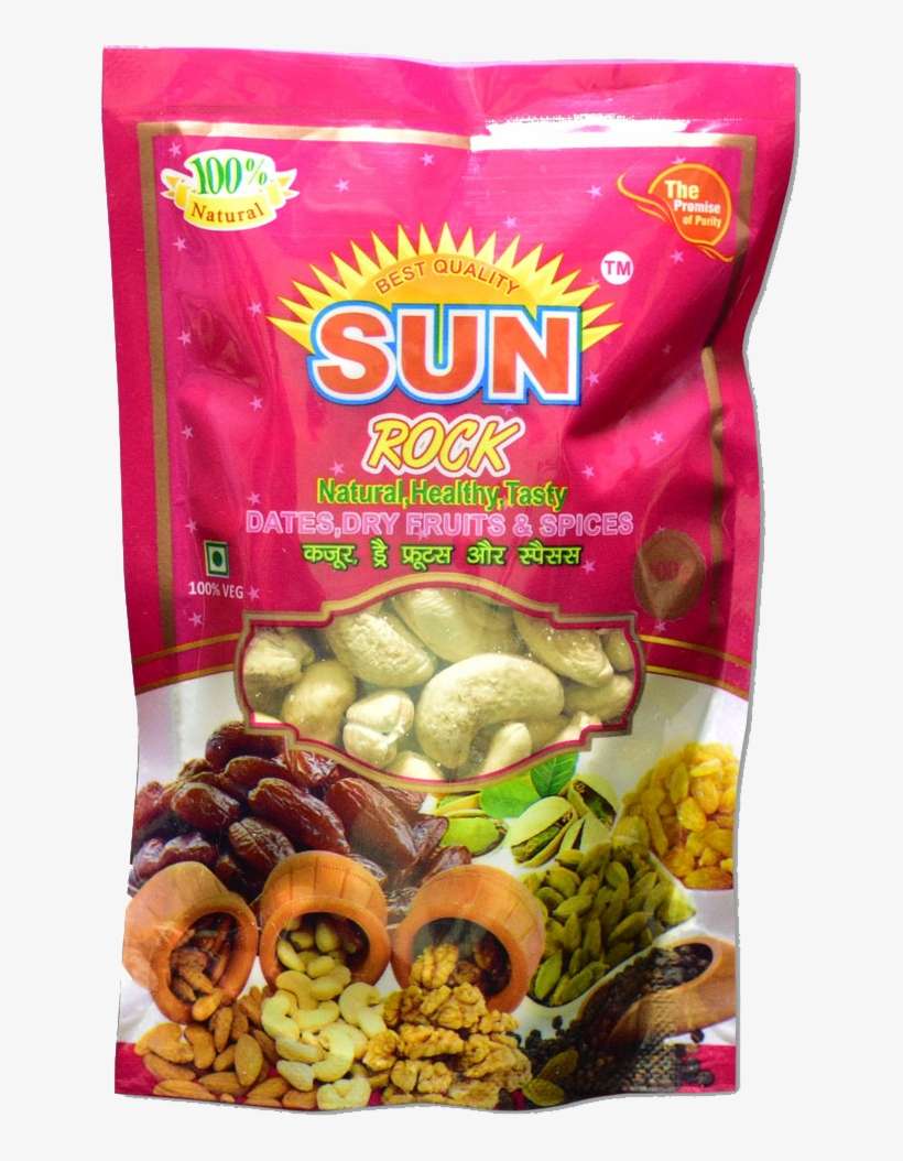 Sun Rock Cashew Nuts 100g - Cashew, transparent png download