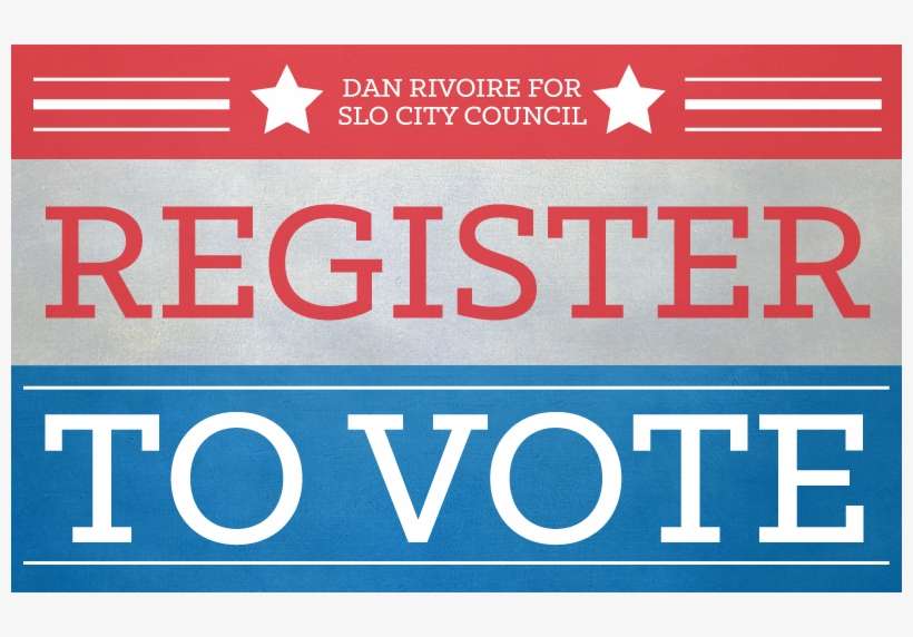 Registertovote-01 - Printing, transparent png download