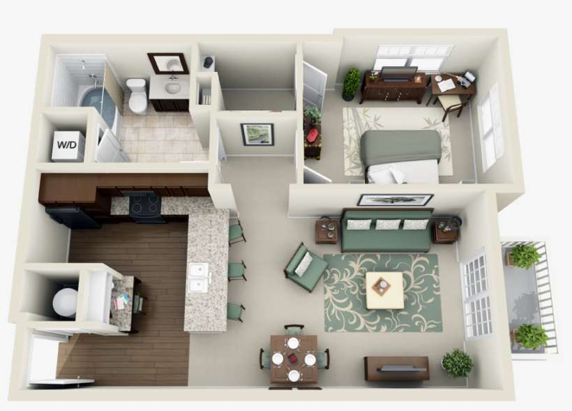 @claudiagabg - 800 Sq Ft Flat, transparent png download