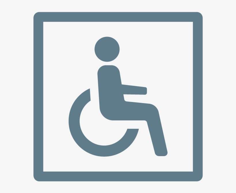 Features For Wheelchair Users - Sitting, transparent png download