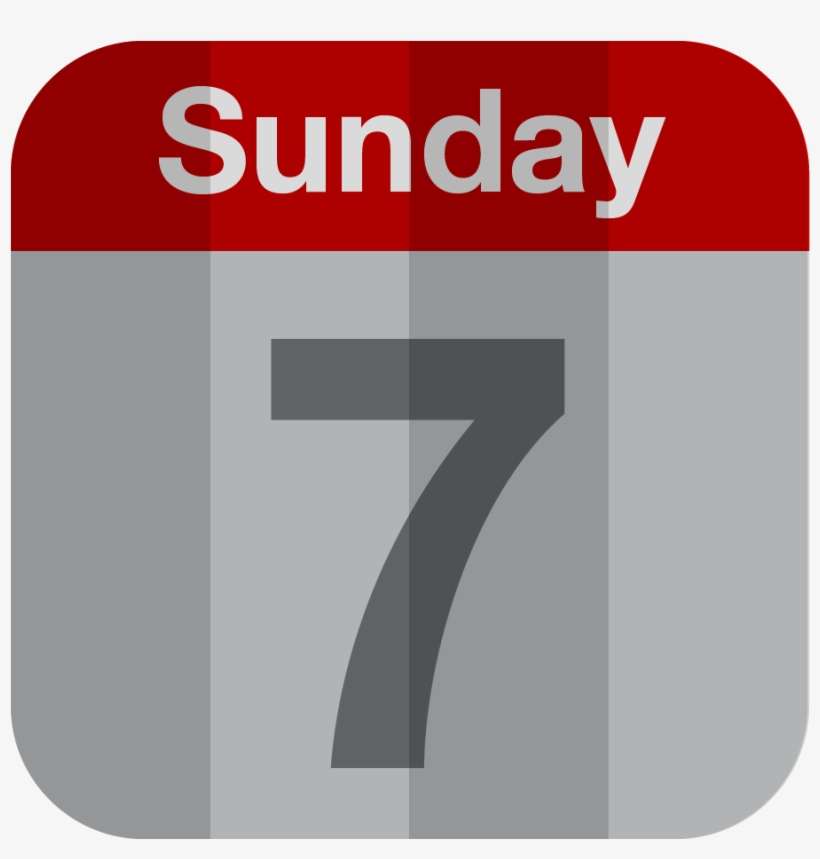 Flat Calendar Icon - Icon, transparent png download