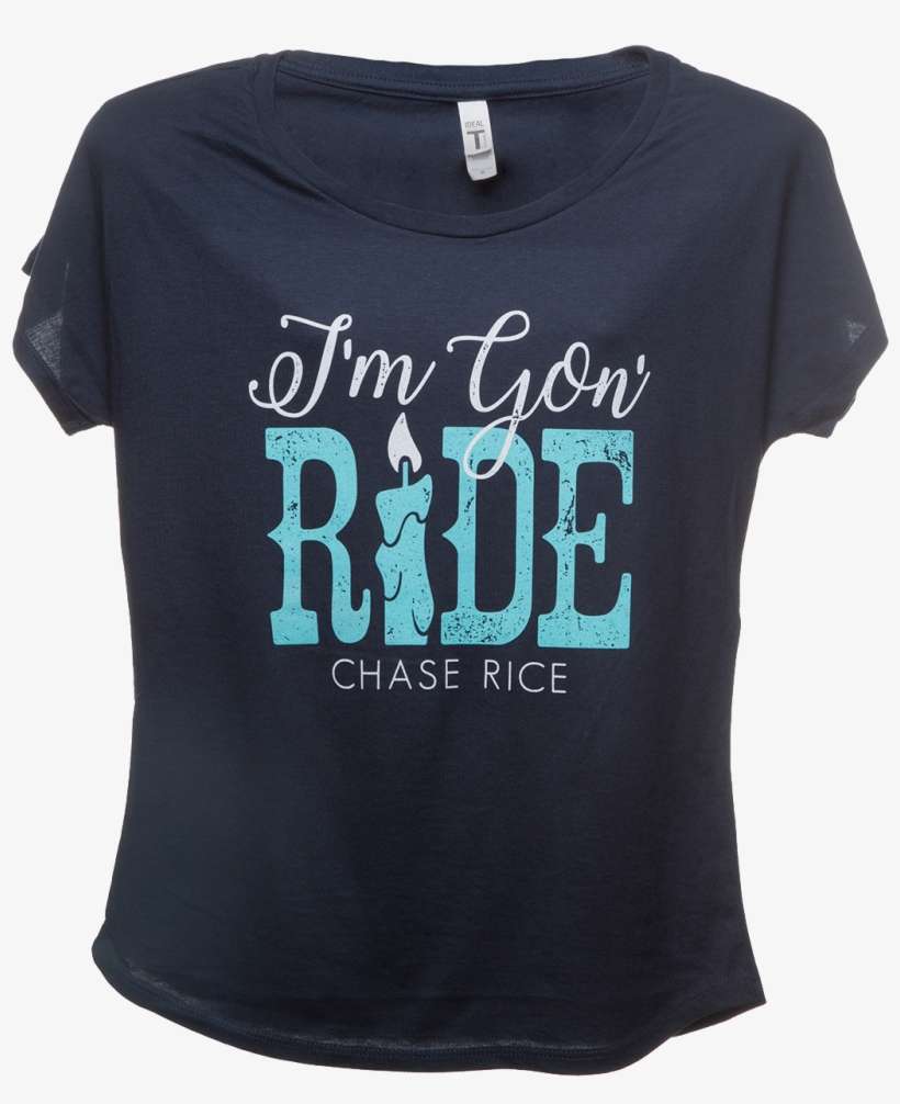 Ladies I'm Gon' Ride Tee - Active Shirt, transparent png download