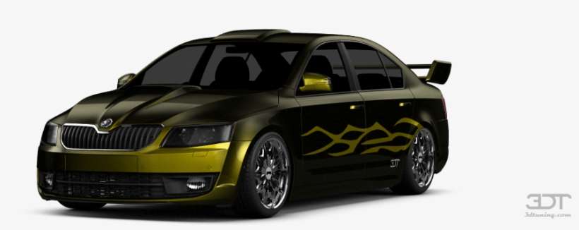 Tuning Of Skoda Octavia Sedan - 3d Tuning, transparent png download