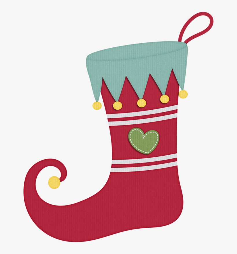 ‿✿⁀stockings‿✿⁀ Christmas Clipart, Views Album, Stockings, - Christmas Stocking, transparent png download